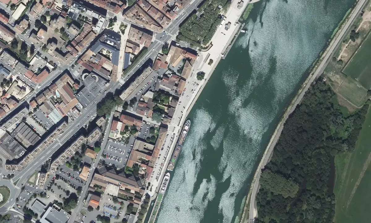 Satelite image of Macon City Dock