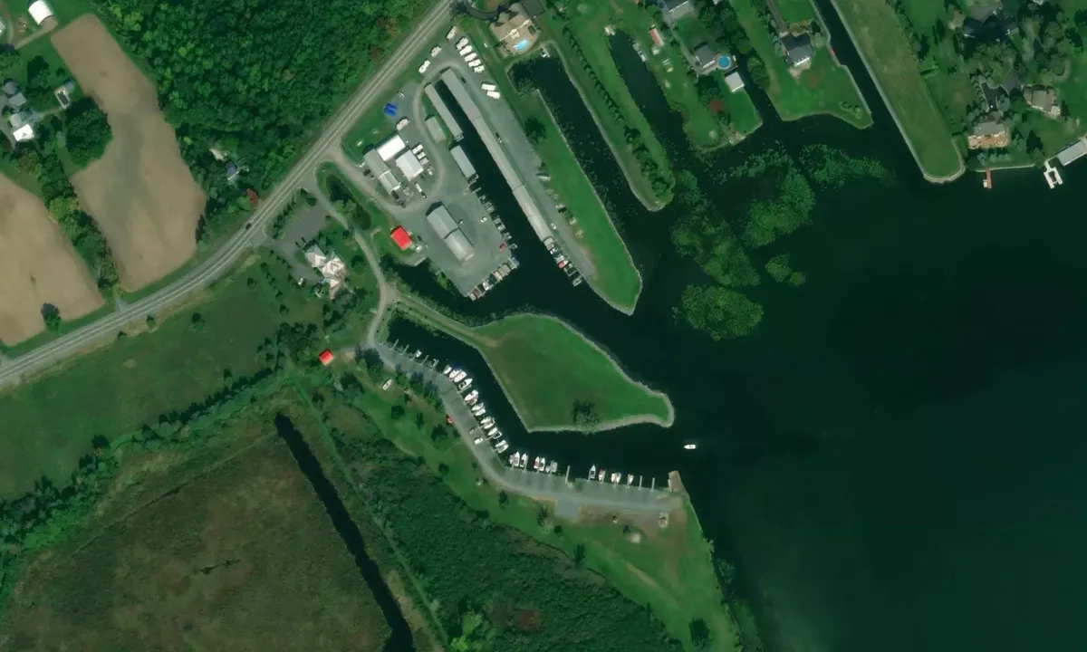 Satelite image of Mac’s Marina