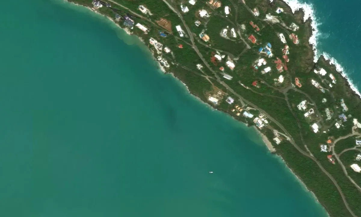 Flyfoto av Magens Bay