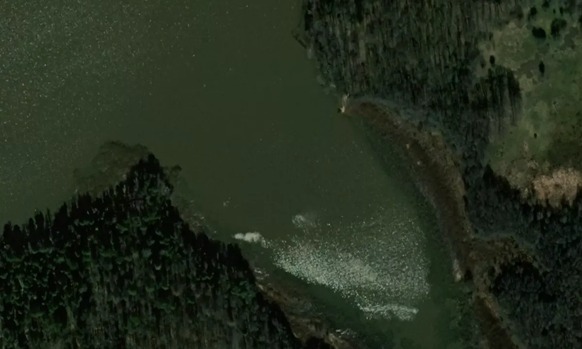 Satelite image of Måholmsviken