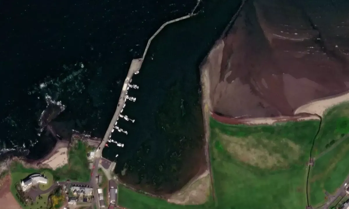 Satelite image of Maidens Harbour