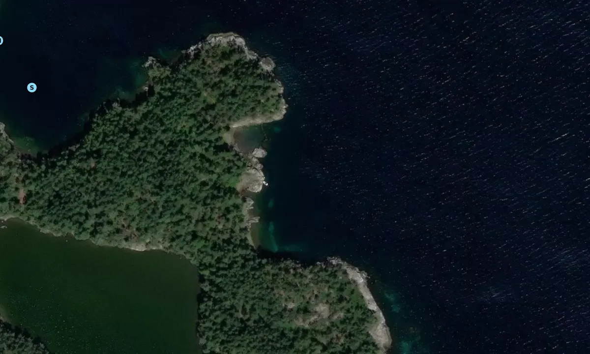 Satelite image of Makrellvika