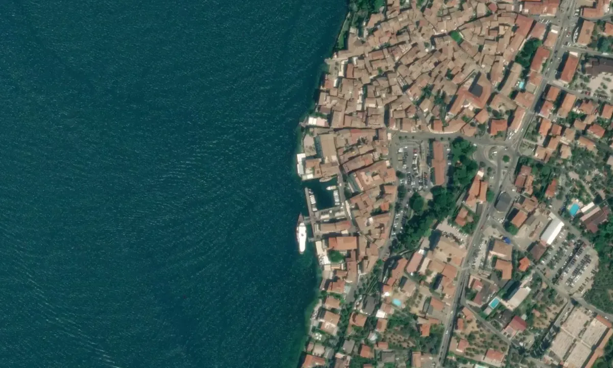 Satelite image of Malcesine