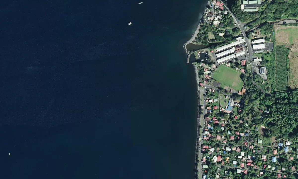 Flyfoto av Malendure centre