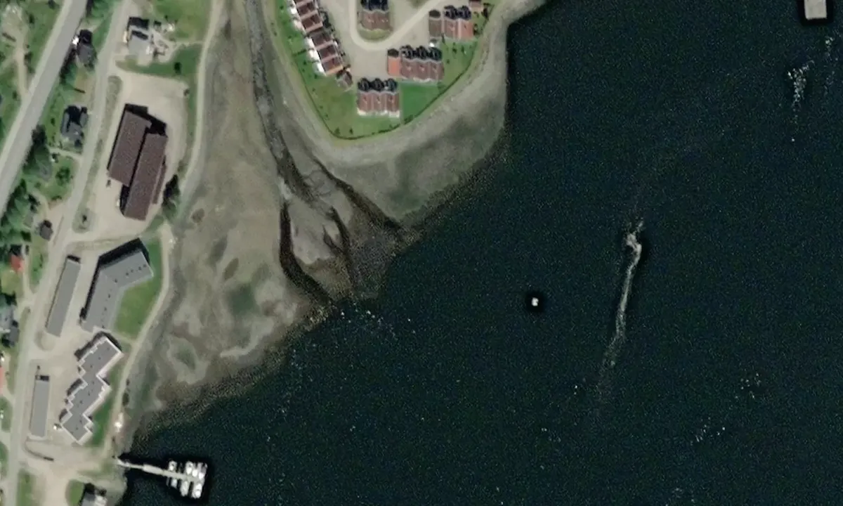 Satelite image of Malm Båtforening