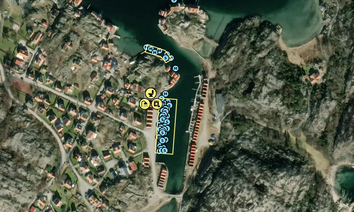 Satelite image of Malmön - Fiskehamnen