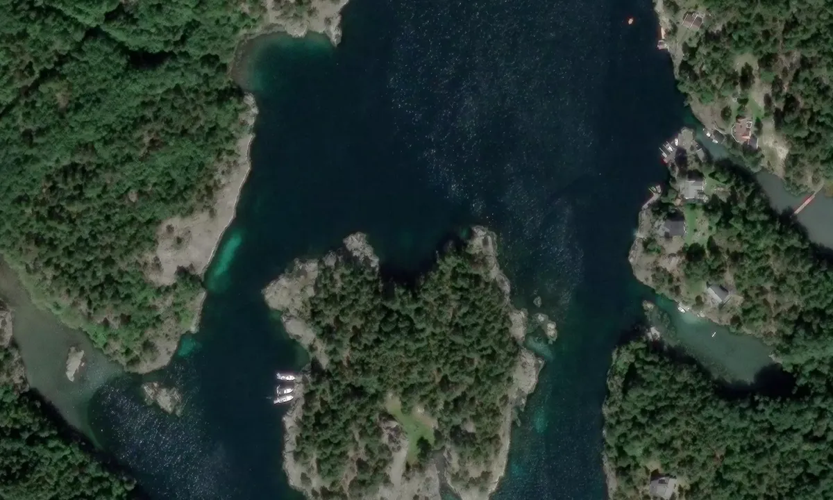 Satelite image of Maløya