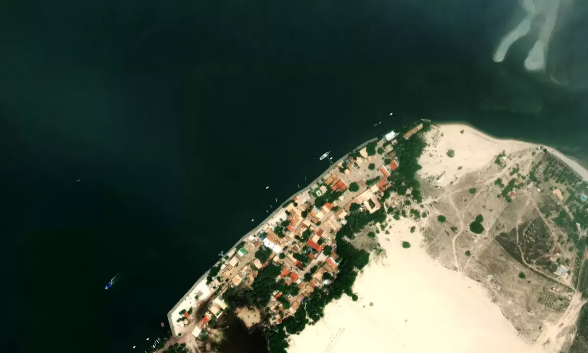 Satelite image of Mangue Seco