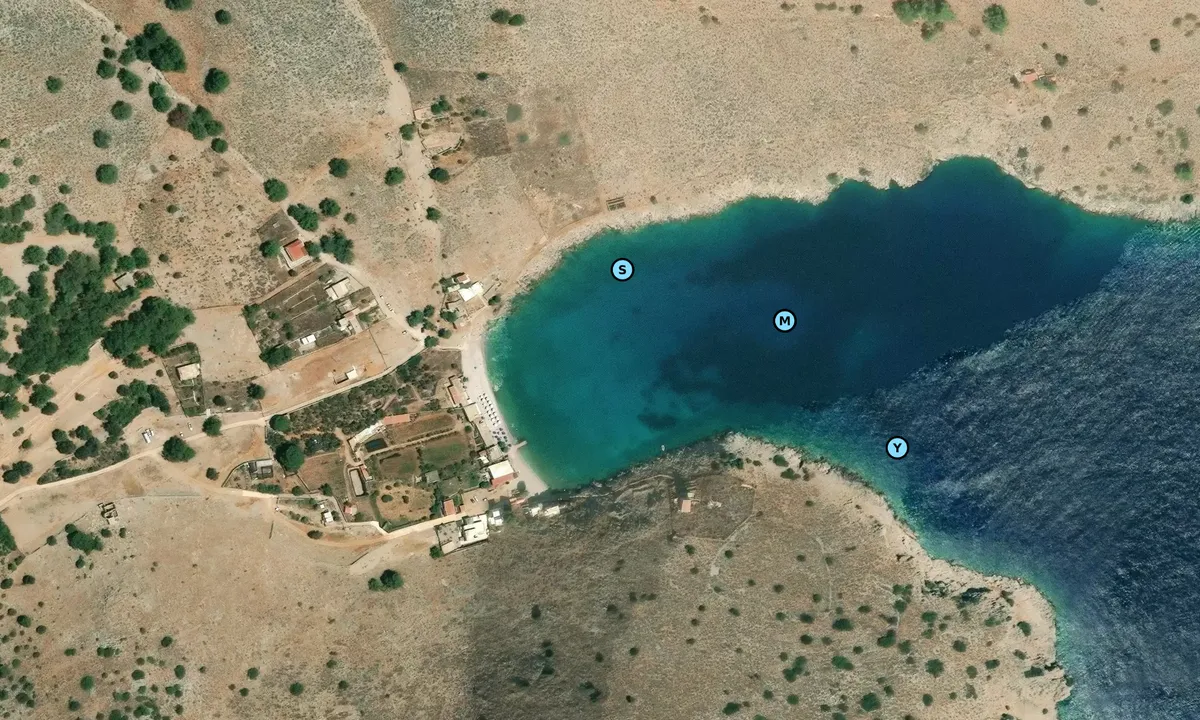 Satelite image of Maratunda - Symi