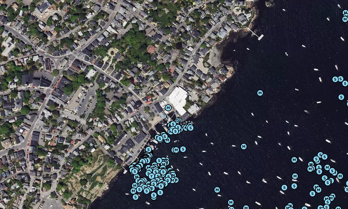 Satelite image of Marblehead Trading Co.