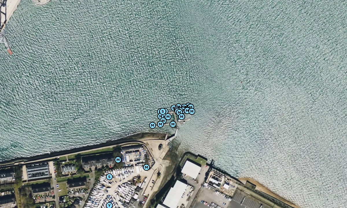 Satelite image of Marchwood Yacht Club - Southampton