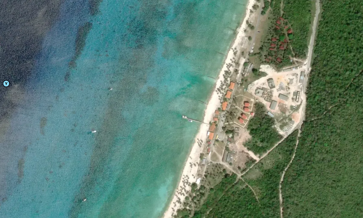 Satelite image of Maria la Gorda