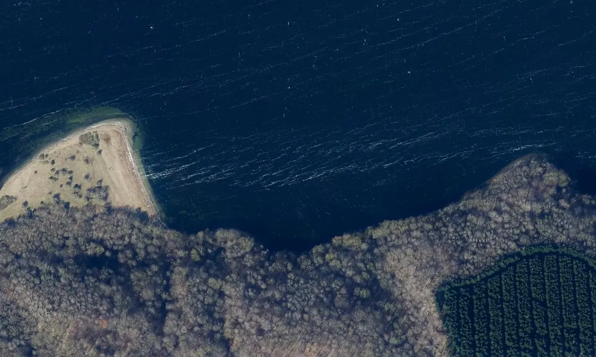 Satelite image of Mariager Fjord bouy