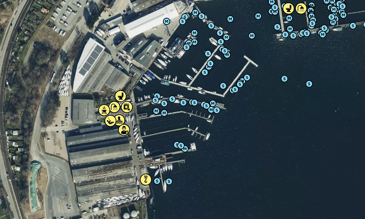 Satelite image of Marina Baltica