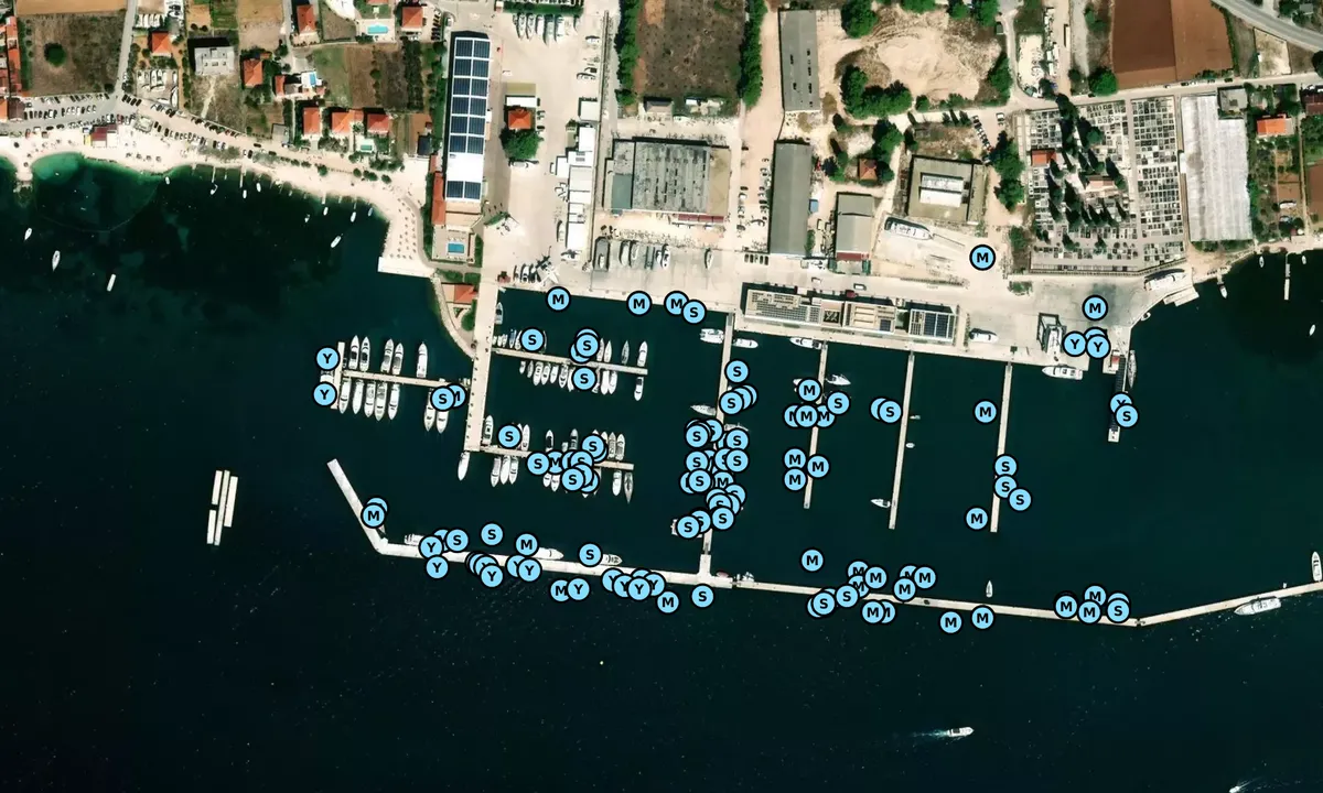 Satelite image of Marina Baotic