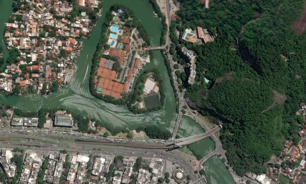 Flyfoto av Marina Barra Clube