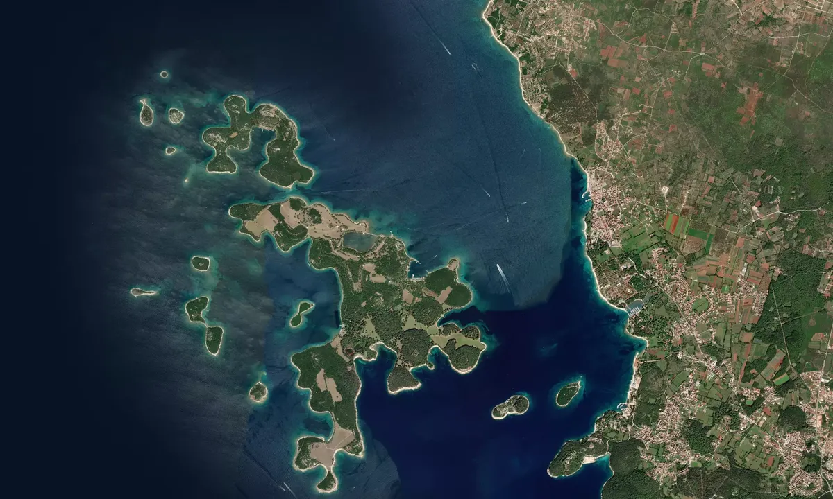 Flyfoto av Marina Brijuni
