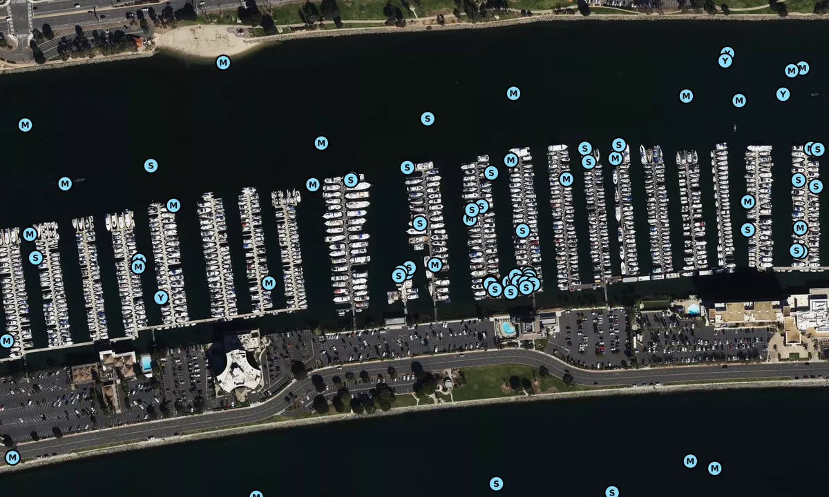 Satelite image of Marina Cortez