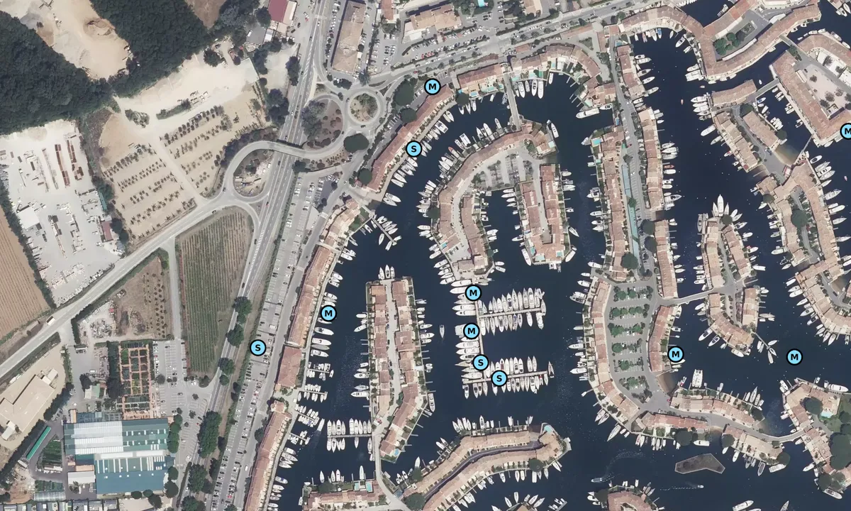Satelite image of Marina de Port Grimaud
