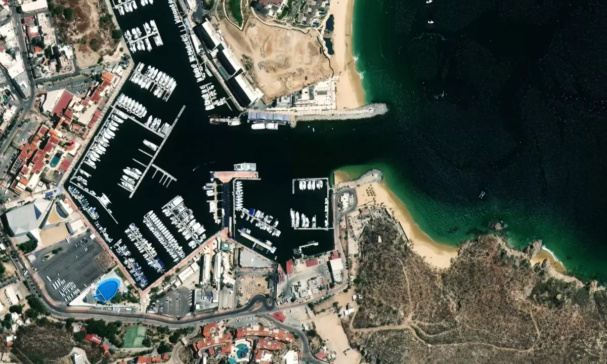 Flyfoto av Marina Del Rey