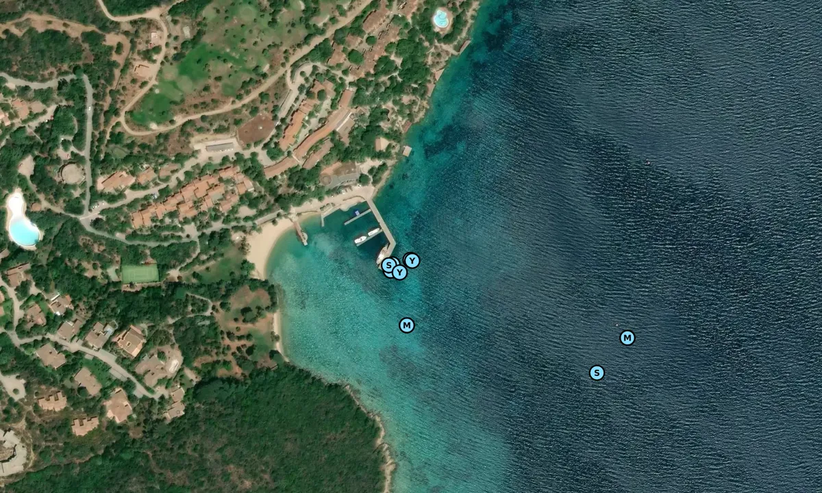 Satelite image of Marina di Cala Capra 1