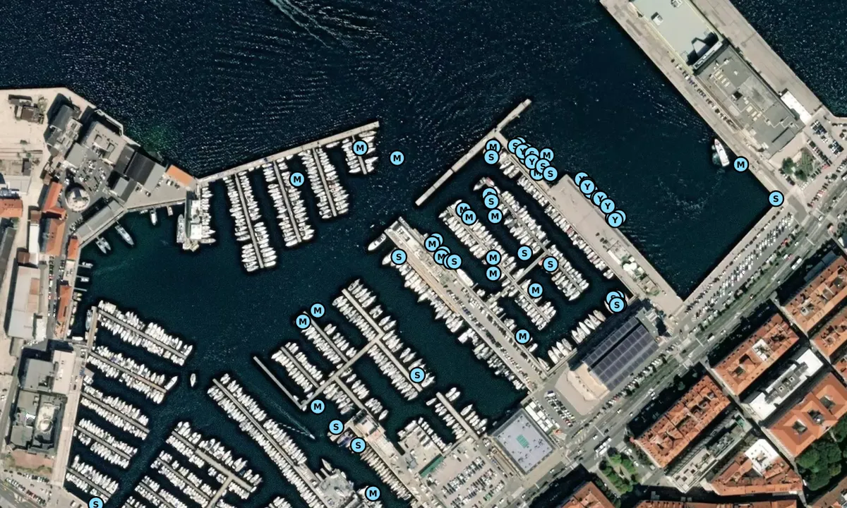 Satelite image of Marina Gomme