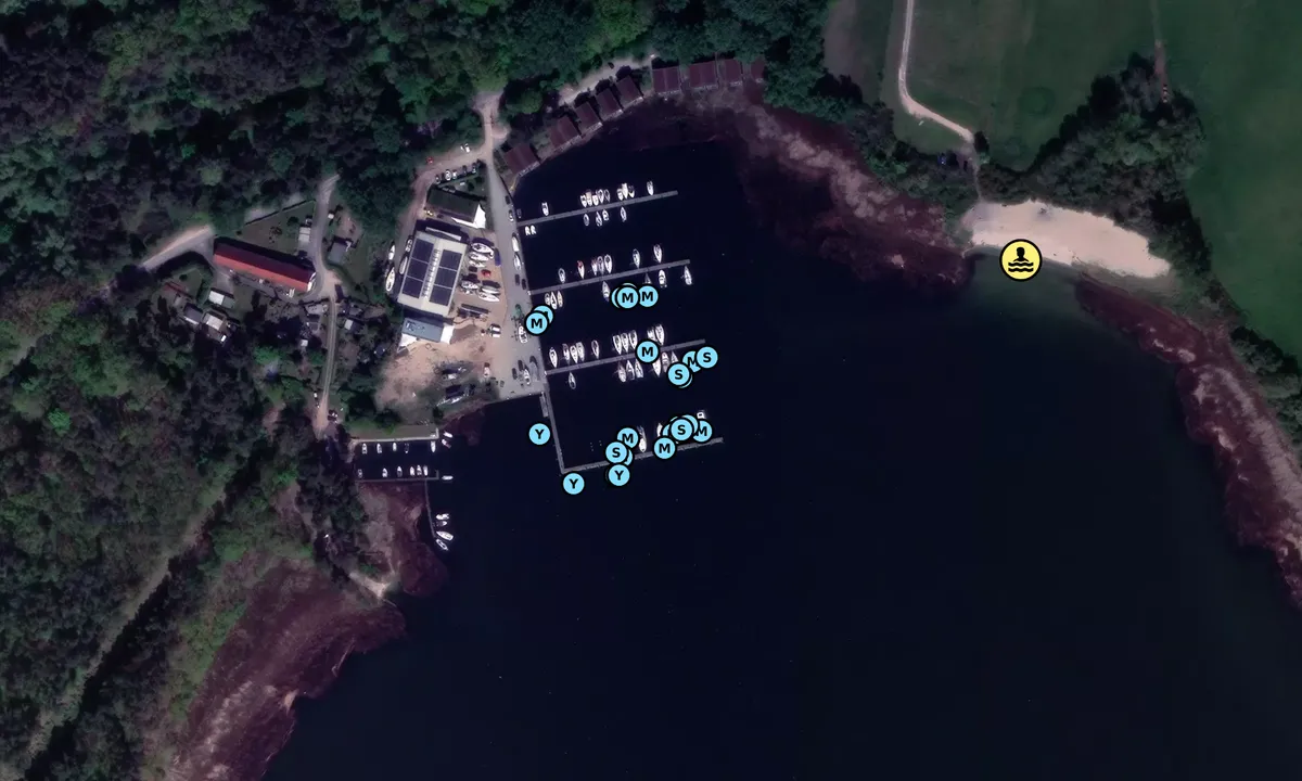 Satelite image of Marina Gustow