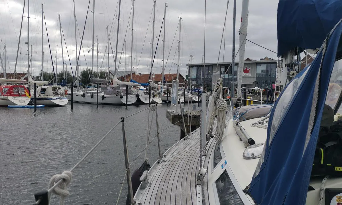 Marina Heiligenhafen: Innerst i Yachthafen