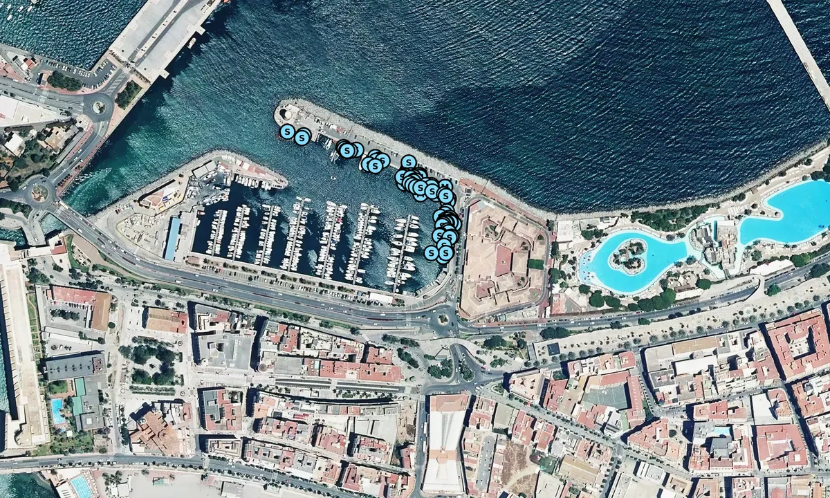 Satelite image of Marina Hercules