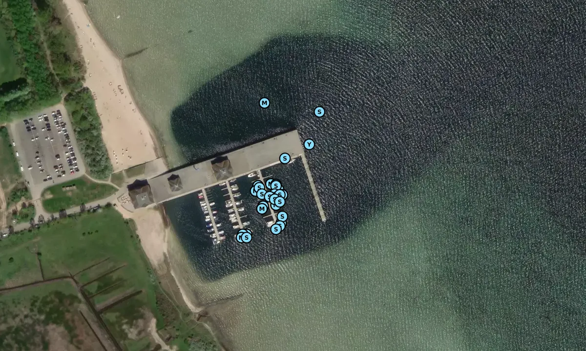 Satelite image of Marina Hohen Wieschendorf