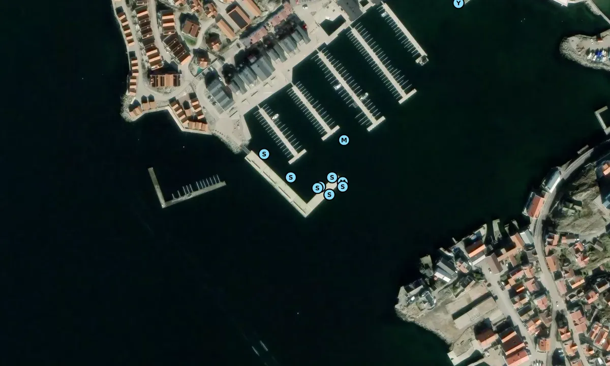 Satelite image of Marina kajen Skärhamn