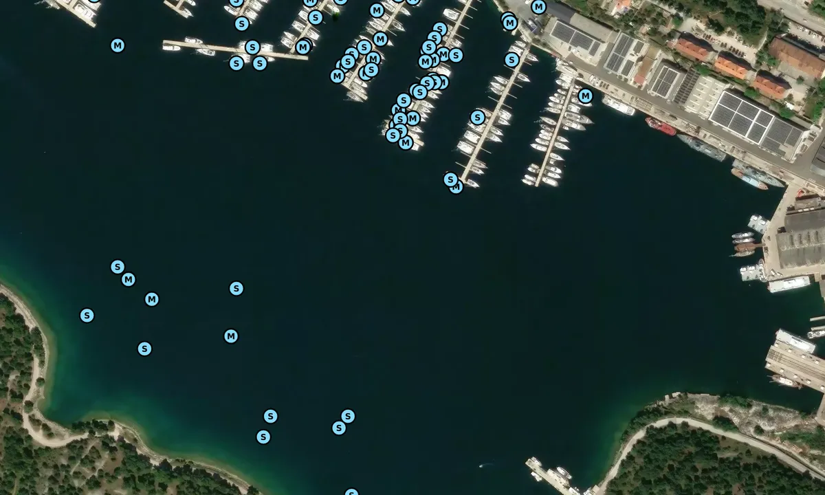 Satelite image of Marina Mandalina