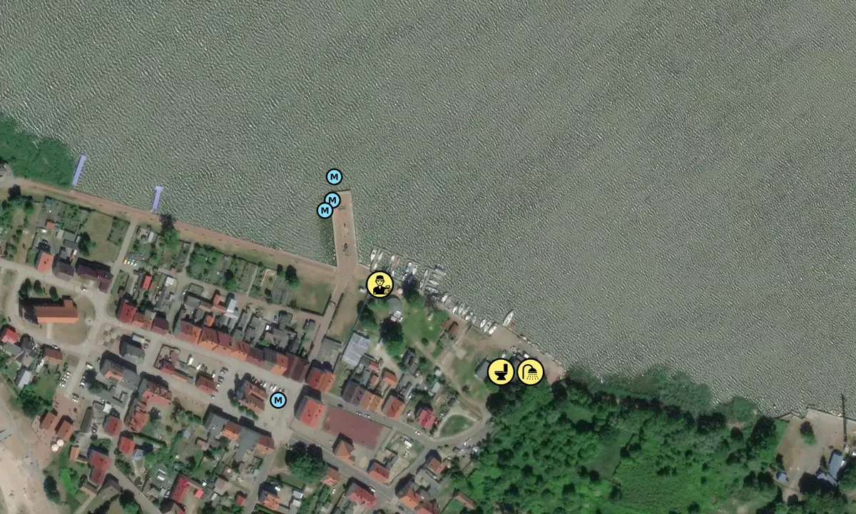 Satelite image of Marina Nowe Warpno