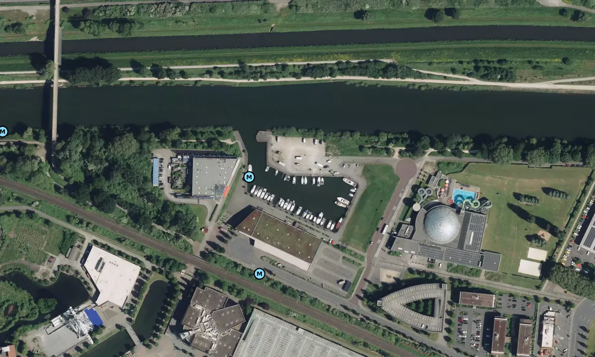 Satelite image of Marina Oberhausen