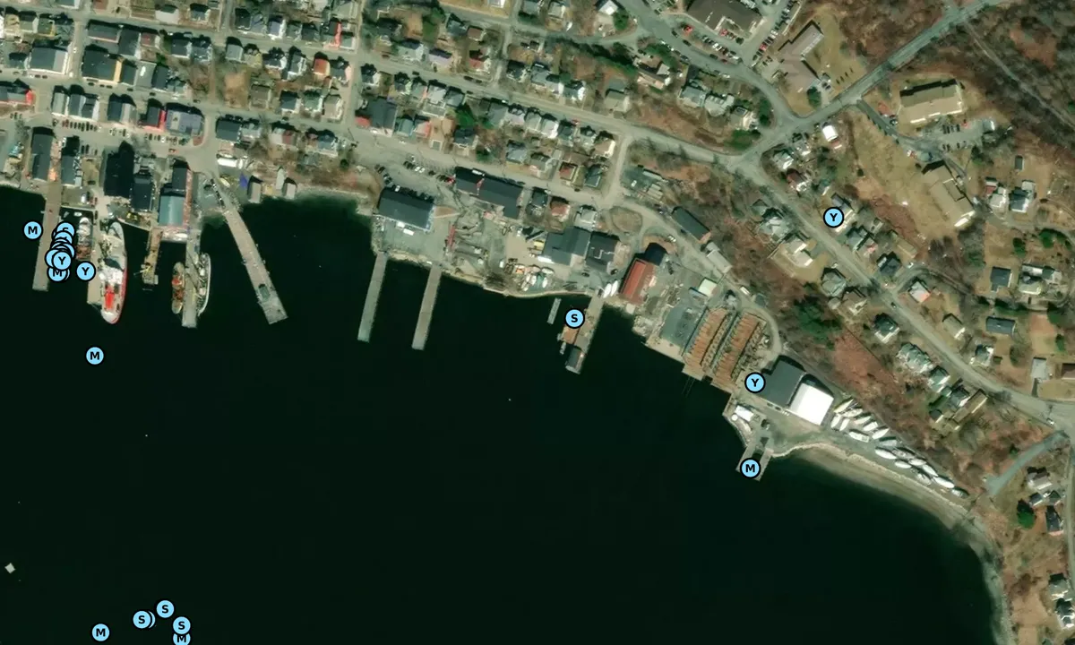Satelite image of Marina - Old Town Boatworks