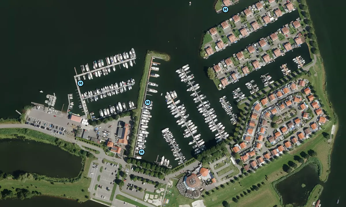 Satelite image of Marina Oolderhuuske