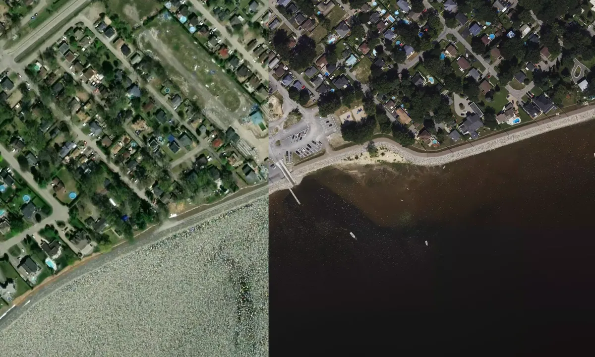 Satelite image of Marina Plage Roger