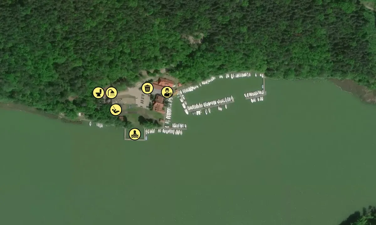 Satelite image of Marina  "Pod Dębem"