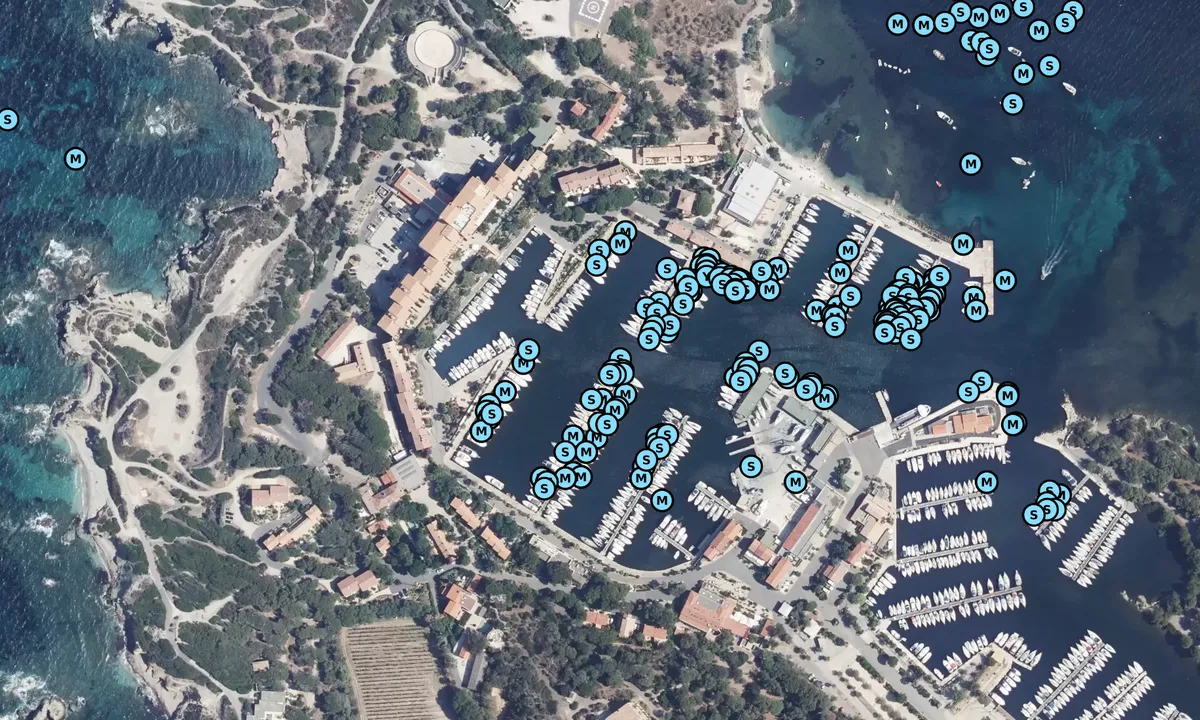 Satelite image of Marina Port Embiez