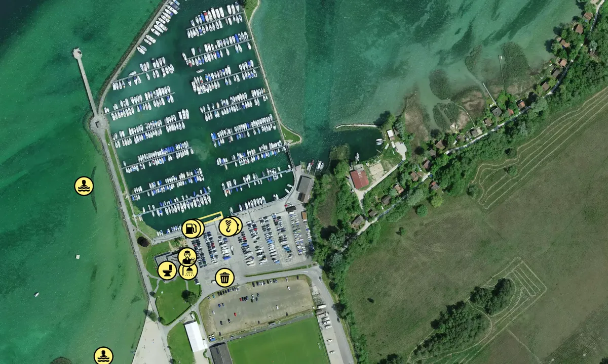 Satelite image of Marina Portalban