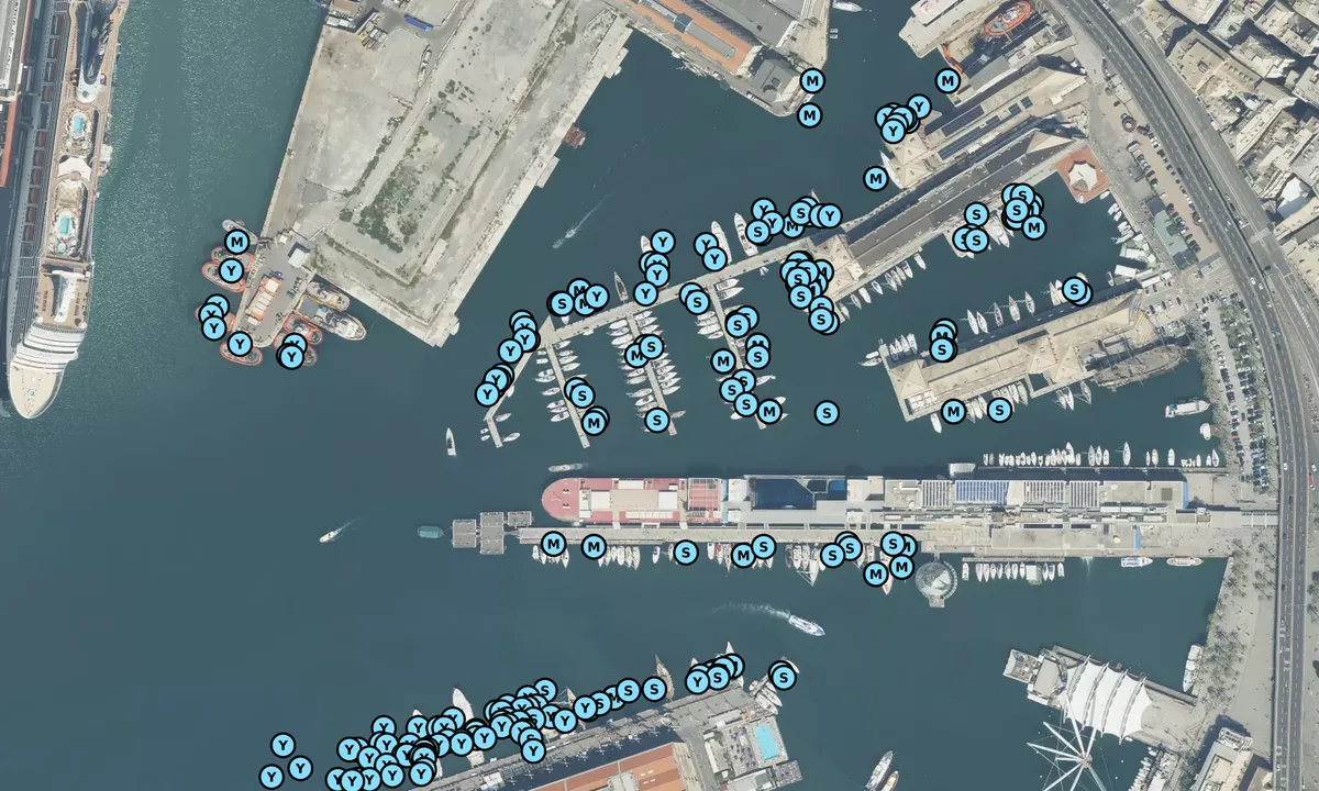 Satelite image of Marina Porto Antico - Genova