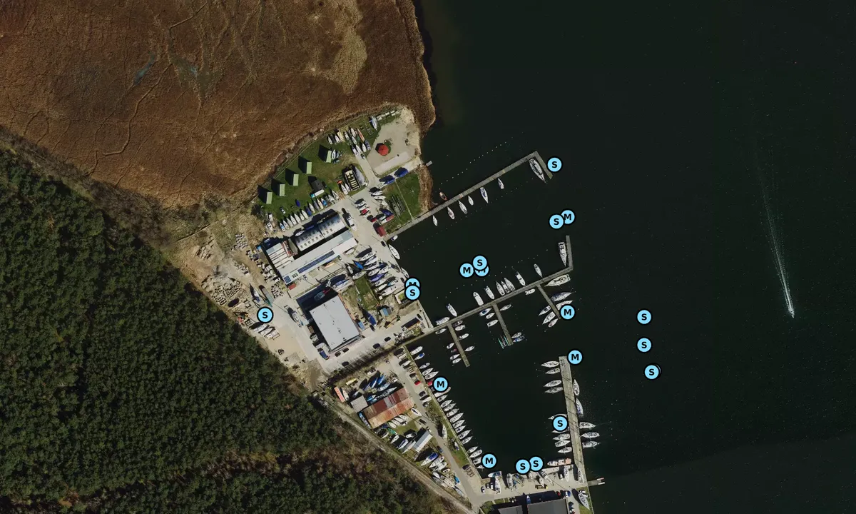 Satelite image of Marina Przełom