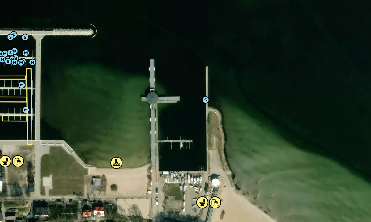 Satelite image of Marina Puck