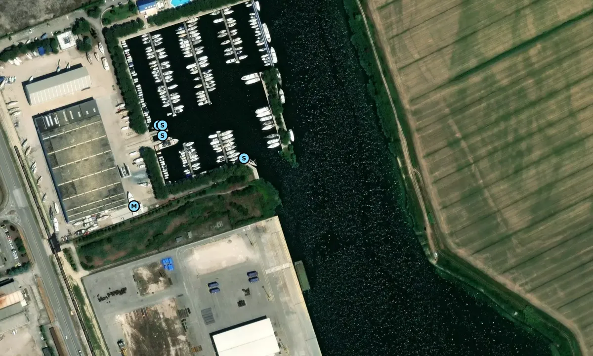 Satelite image of Marina S. Giorgio