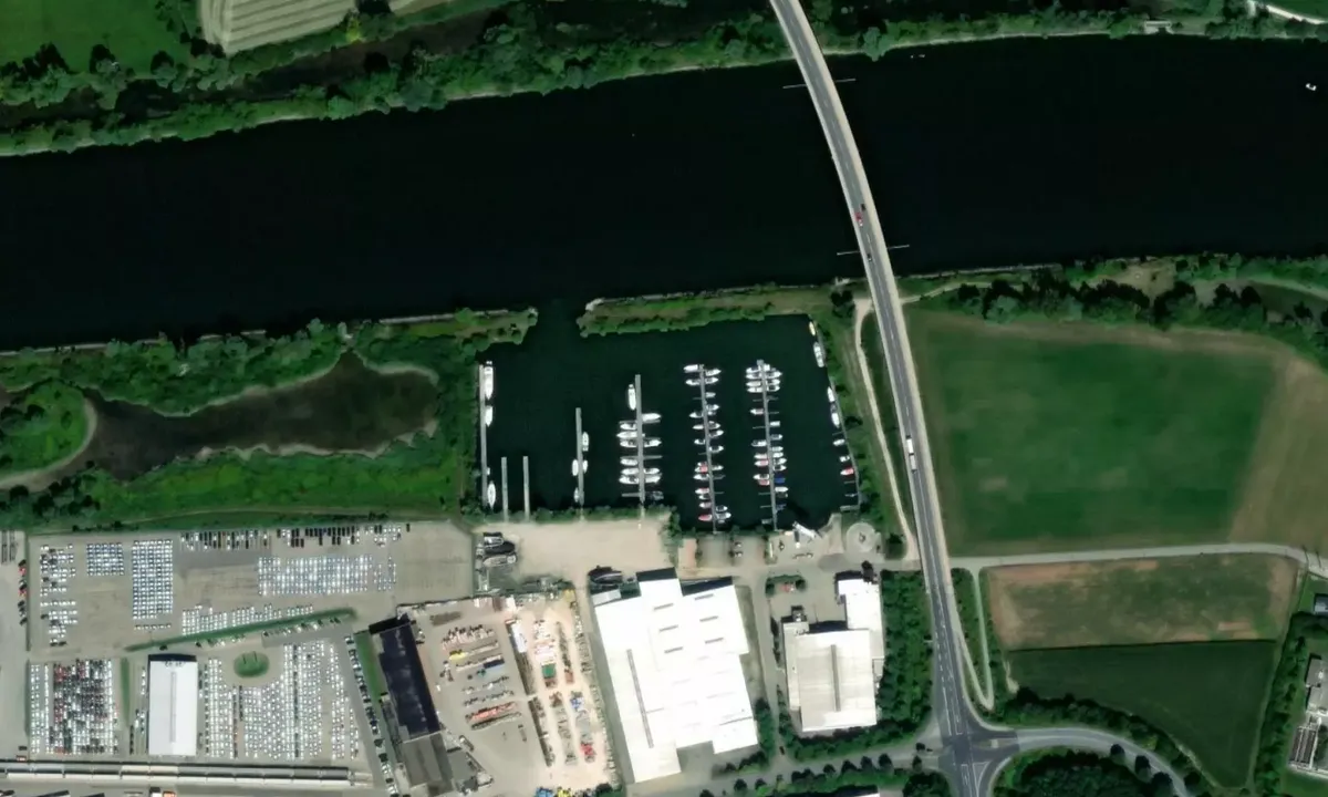 Satelite image of Marina Saal