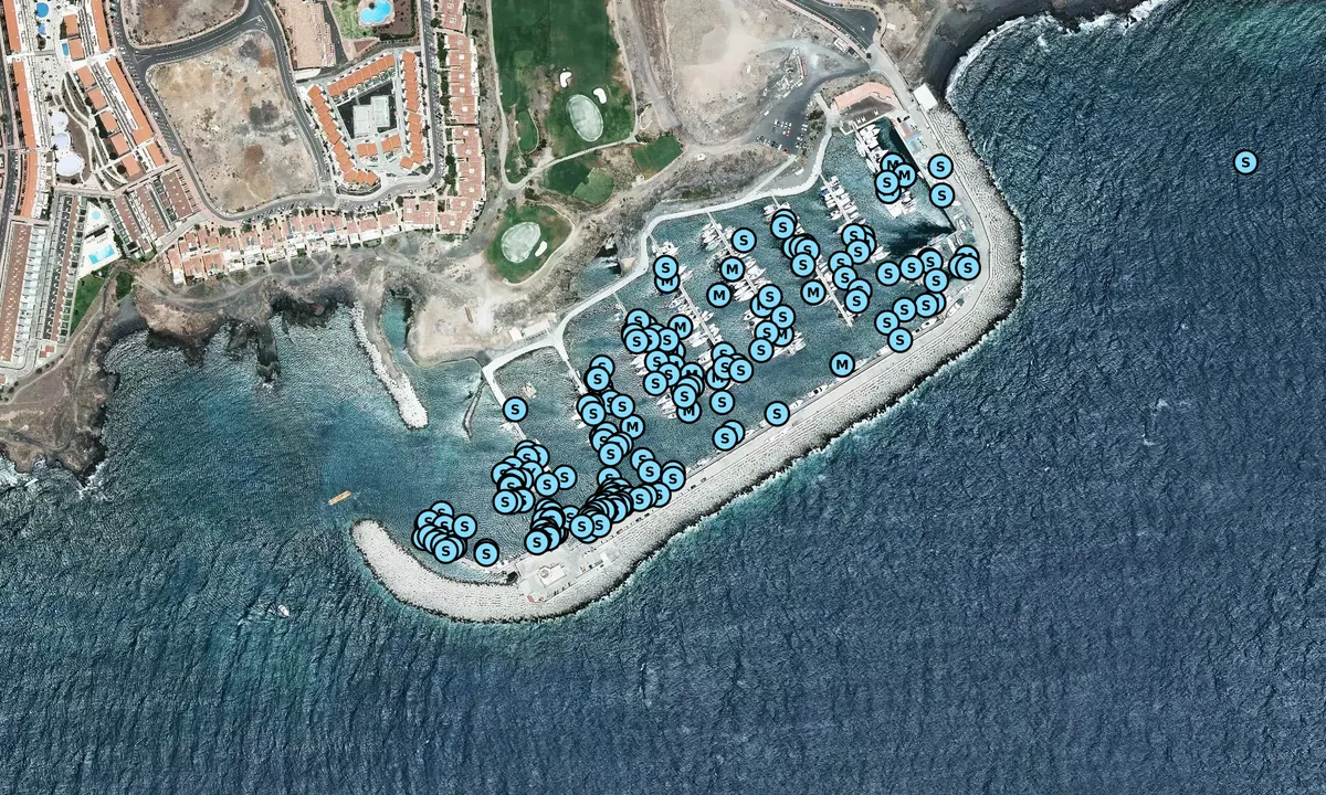 Satelite image of Marina San Miguel