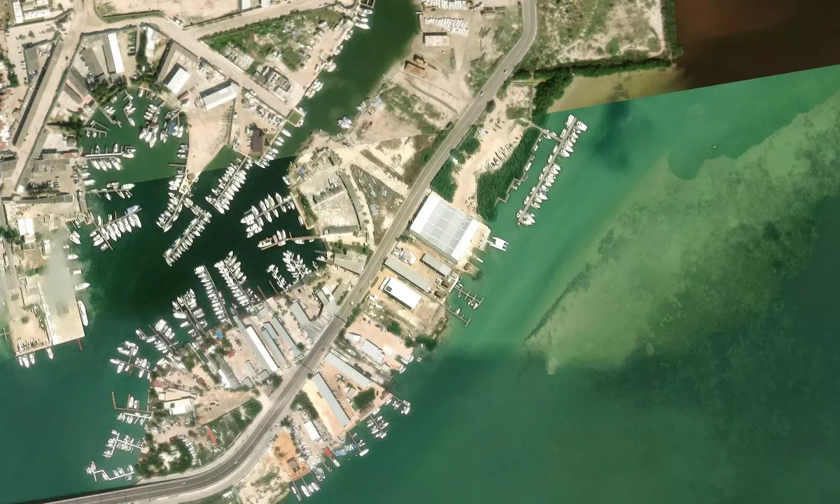 Satelite image of Marina Solari