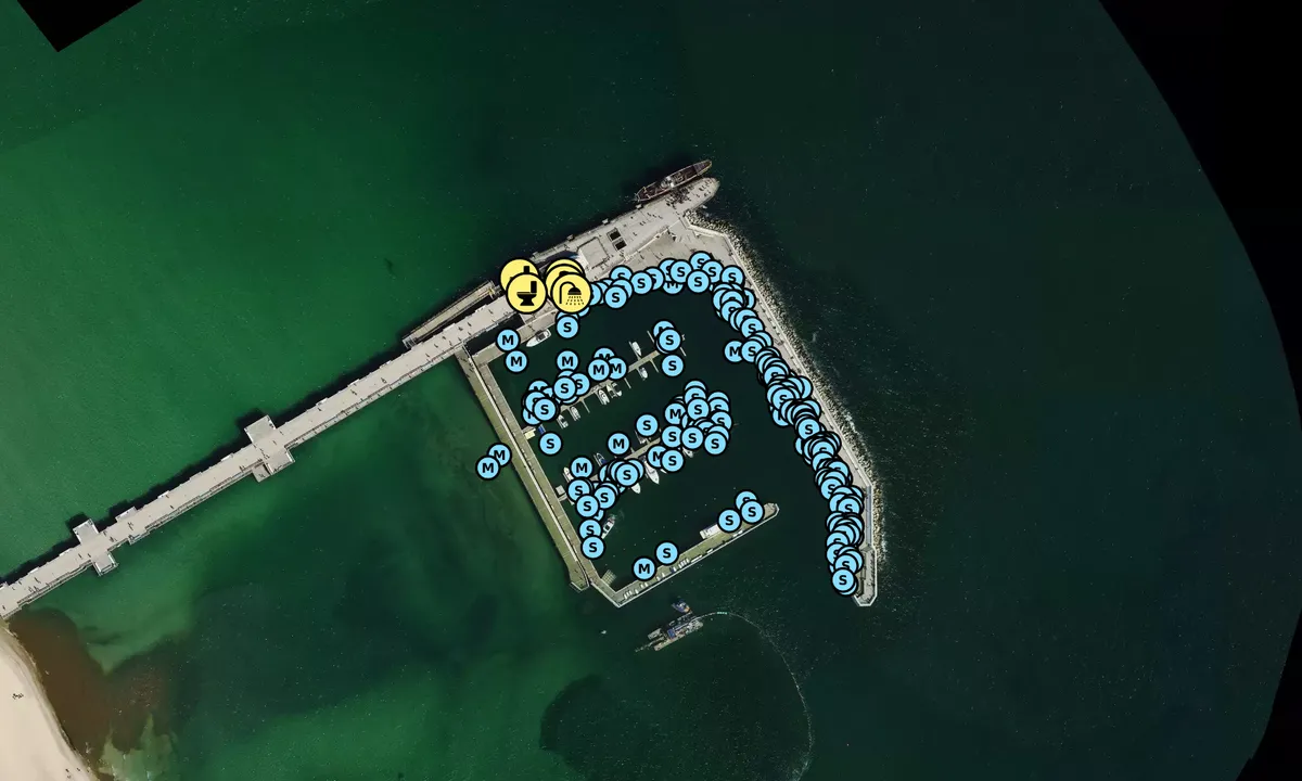 Satelite image of Marina Sopot