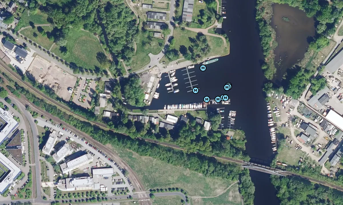 Satelite image of Marina Stadthafen Hennigsdorf