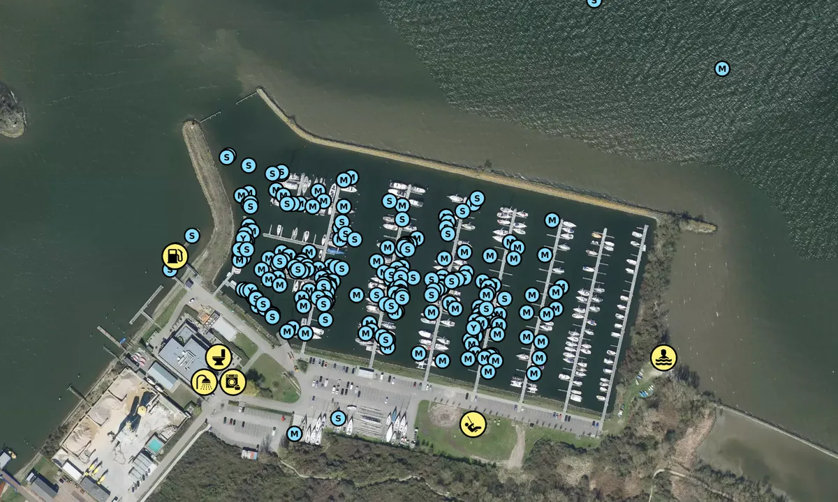 Satelite image of Marina Stellendam - Goeree-Overflakkee